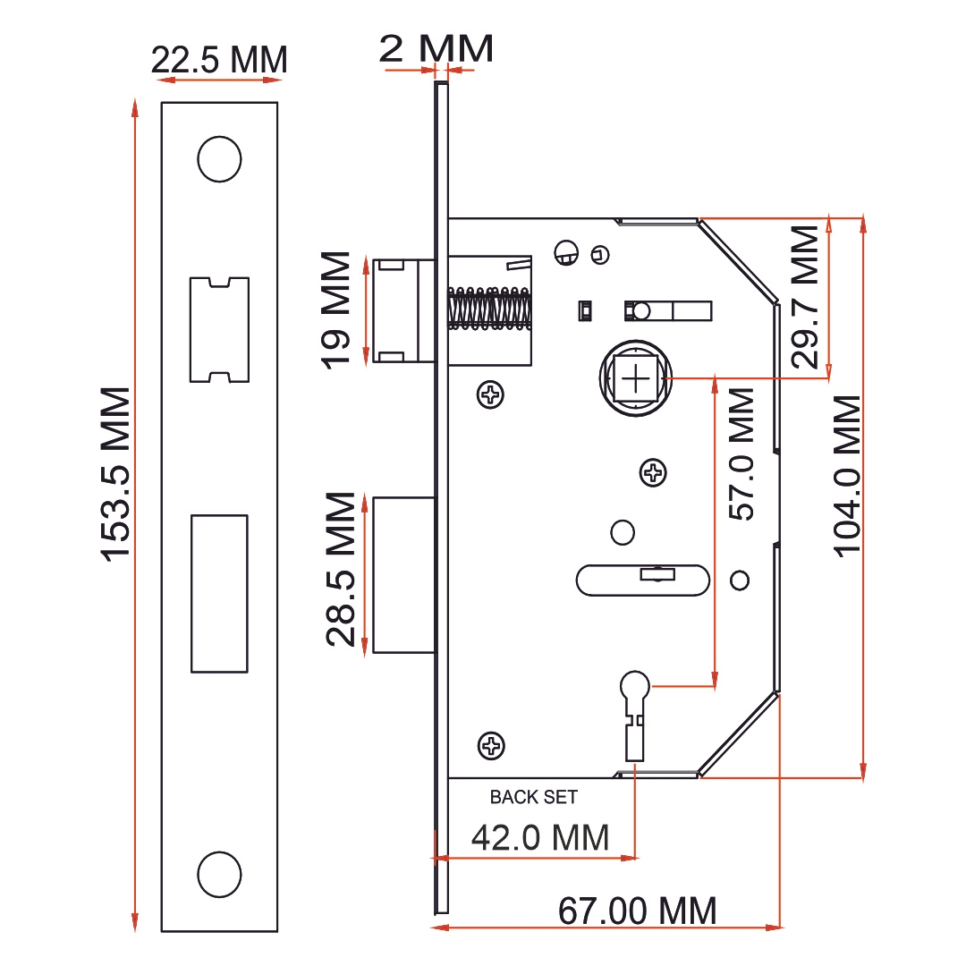 65 MM 6 Lever (G.D.J) - Image 3
